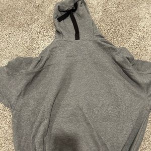 North face hooded half zip